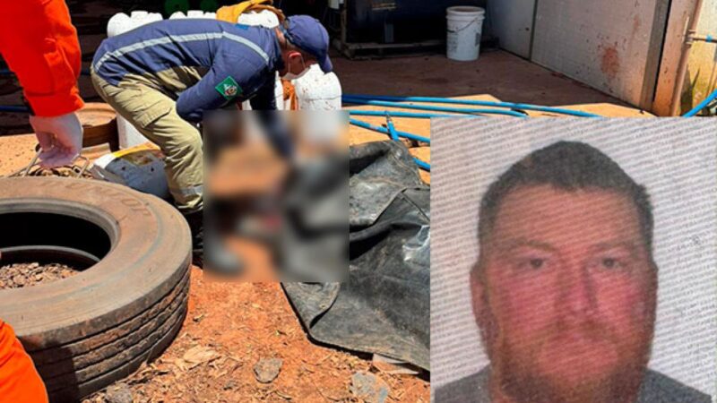 Trabalhador morre após explosão de pneu durante manutenção de caminhão em fazenda de MT (veja vídeo do momento da explosão)