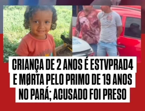 Criança de 2 anos é encontrada morta após desaparecer durante a madrugada no sul do Pará
