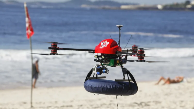Bombeiros fazem 1.167 resgates em praias da zona sul do Rio no Réveillon