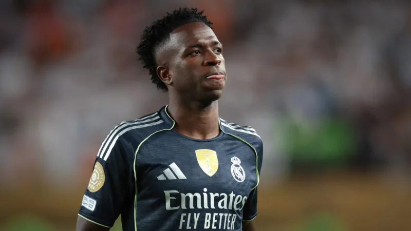 Vinicius Jr. vive má fase no Real Madrid e preocupa para Copa do Mundo