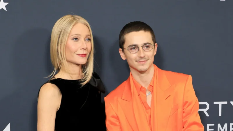 Gwyneth Paltrow fala de cenas íntimas com Timothée Chalamet: “estranho”