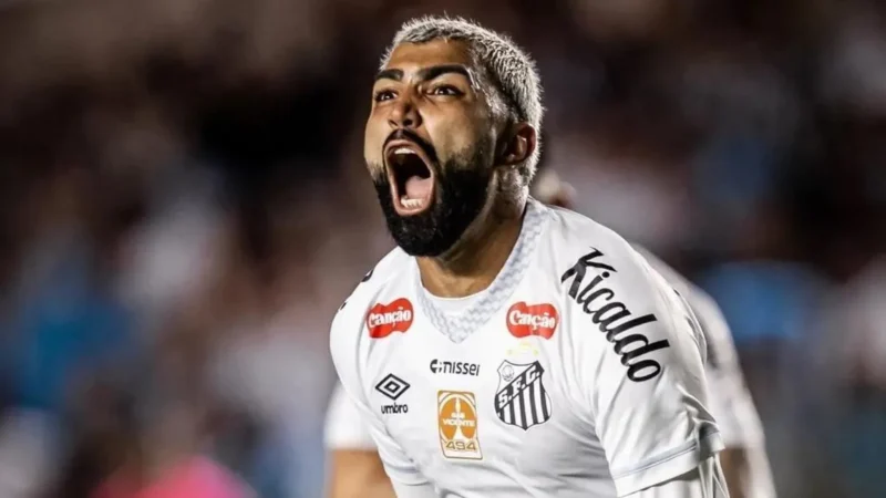 Gabigol marca nos acréscimos, e Santos e Corinthians empatam na Vila