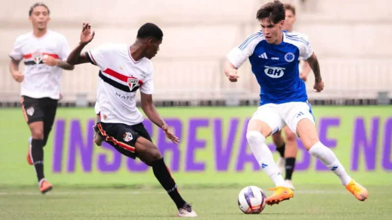 Cruzeiro conta com golaço, bate o São Paulo em jogo equilibrado e conquista o título da Copinha