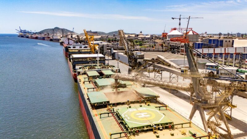 Portos paranaenses lideram crescimento nacional