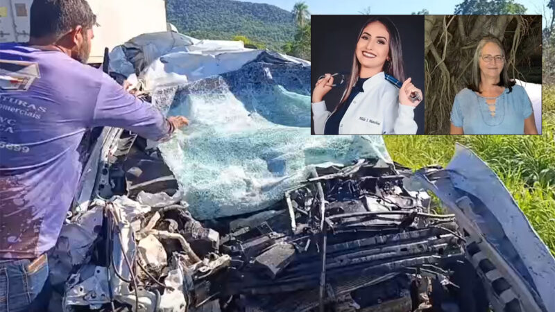 Tragédia na BR-070: estudante de Medicina e mãe morrem em acidente em MT