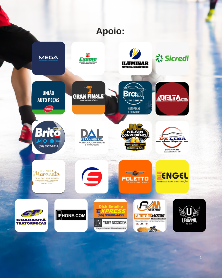 Hoje tem transmissão ao vivo da Copa do Comércio de Futsal 2026 em Guarantã do Norte