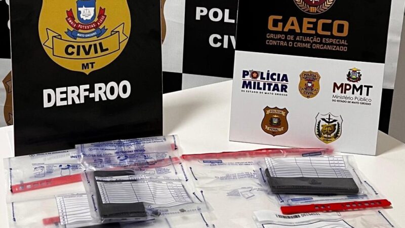 Operação “Cárcere Seguro” mira entrada de celulares em presídio e tem policiais penais como alvos em Rondonópolis