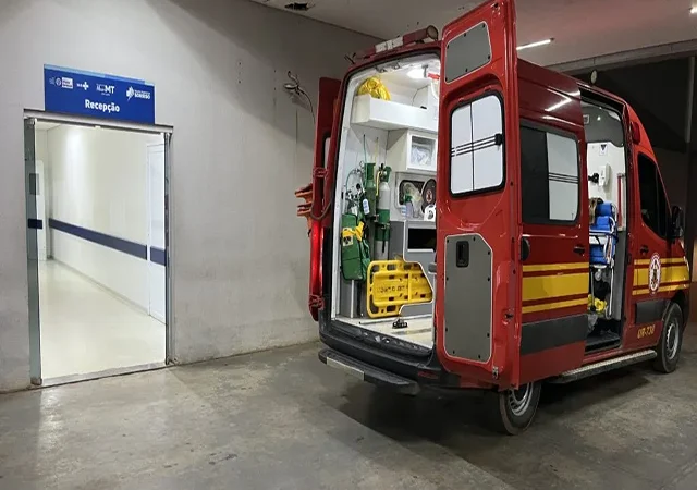 Jovem desmaia após ser atingida por barra de ferro em academia de Sorriso