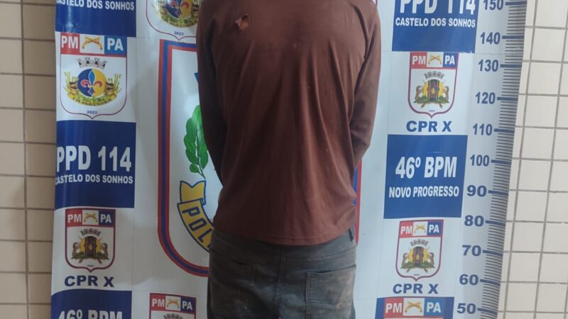 Polícia prende suspeito de estupro de vulnerável em Castelo de Sonhos