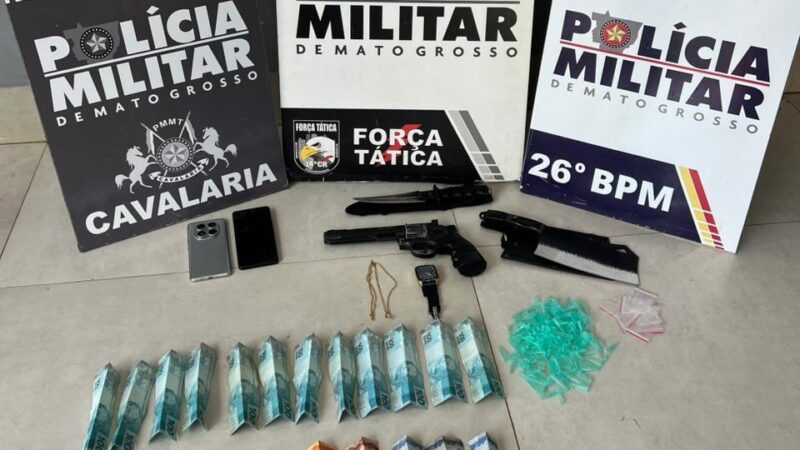 Sequestro brutal é desmantelado pela PM e suspeitos são presos em Nova Mutum