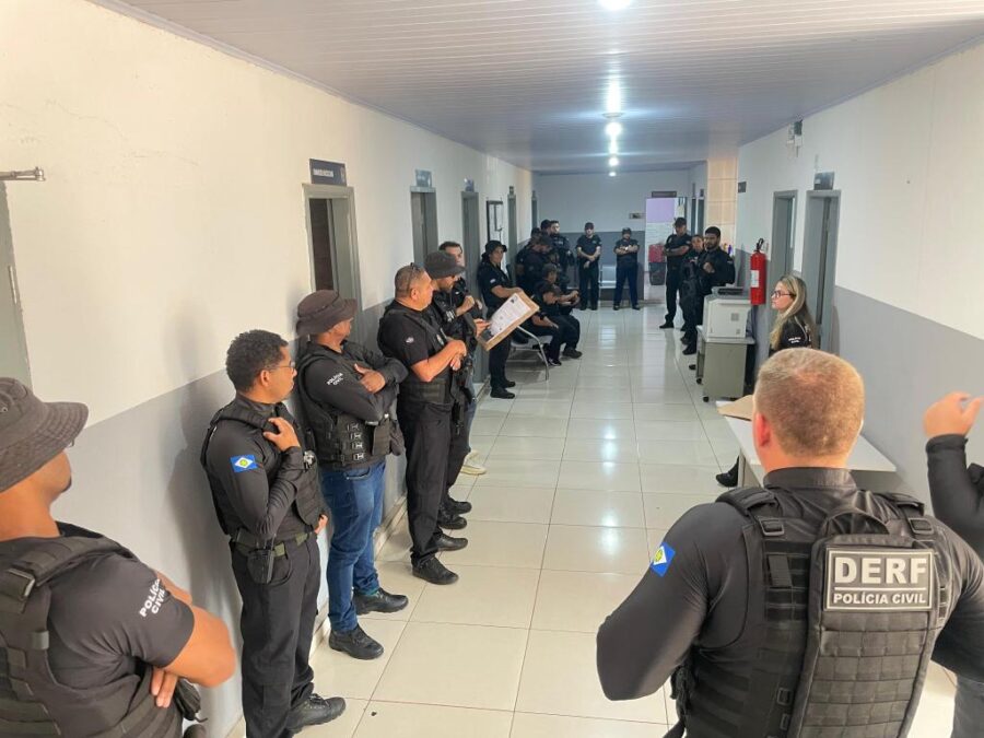Polícia Civil deflagra operação contra suspeitos de roubo de armas em Porto Alegre do Norte