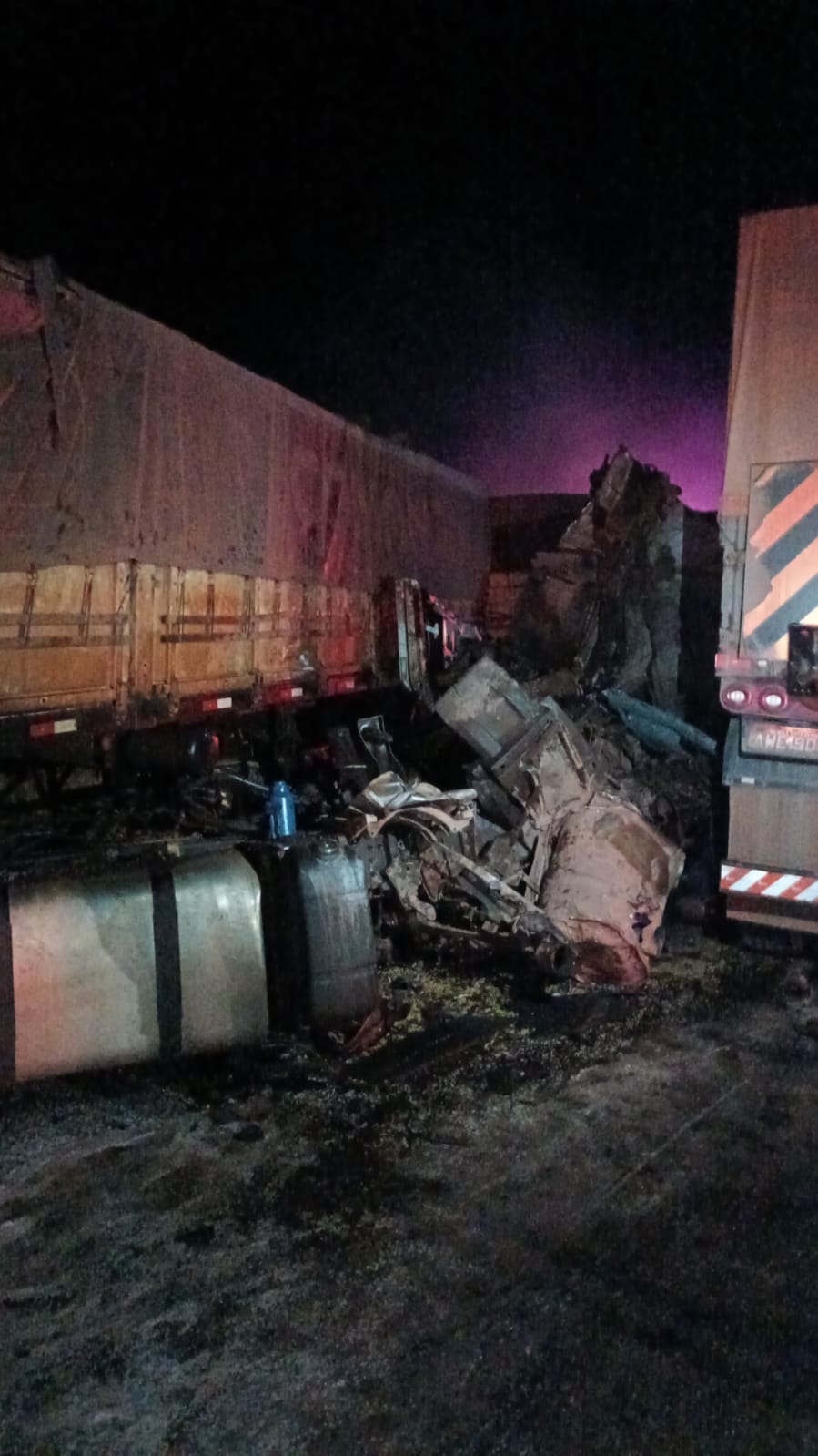 Identificado motorista que morreu em grave acidente com carretas na BR-163 em Matupá