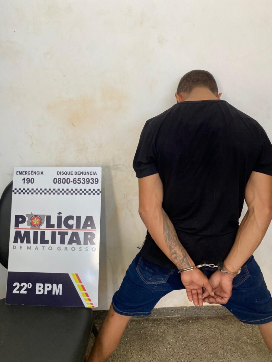 Resposta rápida: PM prende homem após agredir e ameaçar companheira grávida com faca em Peixoto de Azevedo