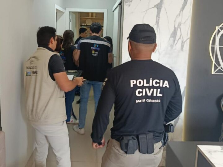 Ação conjunta flagra exercício ilegal de profissões em clínica odontológica de Cuiabá
