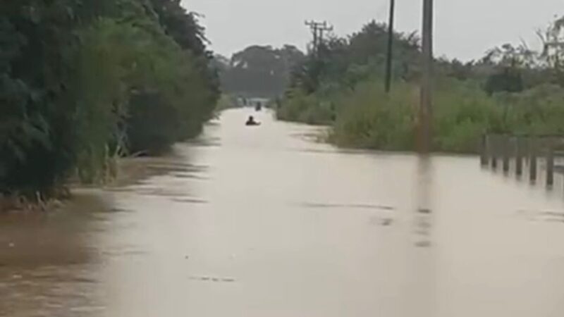 Chuvas intensas provocam alagamentos e desmoronamentos em Guarantã do Norte – veja vídeo;