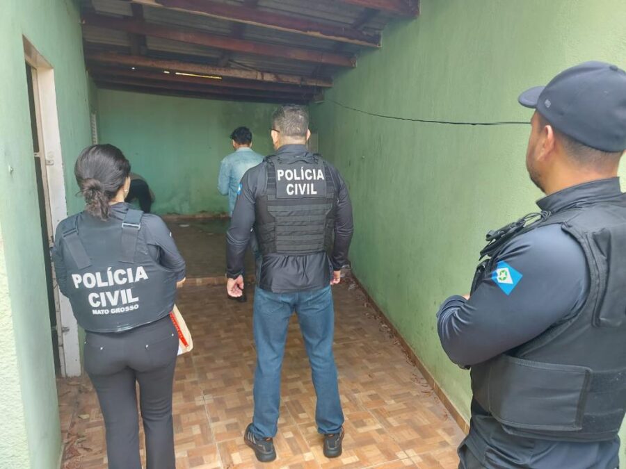 Polícia Civil prende suspeito que tentou destruir provas durante investigação de duplo homicídio em Cuiabá