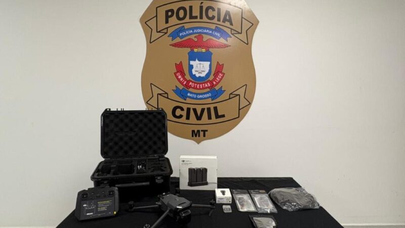 Polícia Civil equipa unidades especializadas com drones de última geração em MT