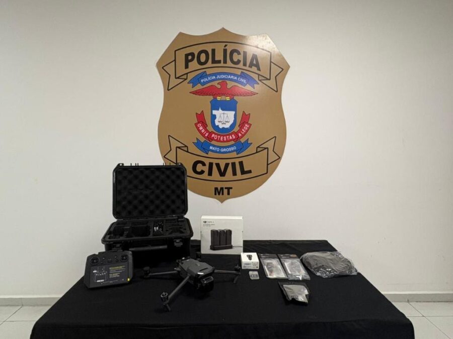 Polícia Civil equipa unidades especializadas com drones de última geração em MT