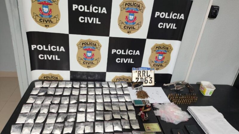 Tráfico “delivery” é desarticulado: suspeito usava casa da sogra como base em Alta Floresta