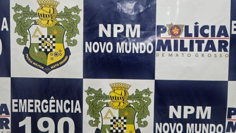 Denúncia anônima leva à apreensão de drogas e menor é encaminhado à delegacia em Novo Mundo
