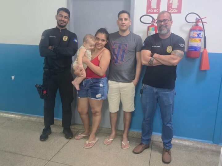 AÇÃO RÁPIDA: Polícia Civil salva bebê de 10 meses engasgado durante patrulhamento em Nova Xavantina
