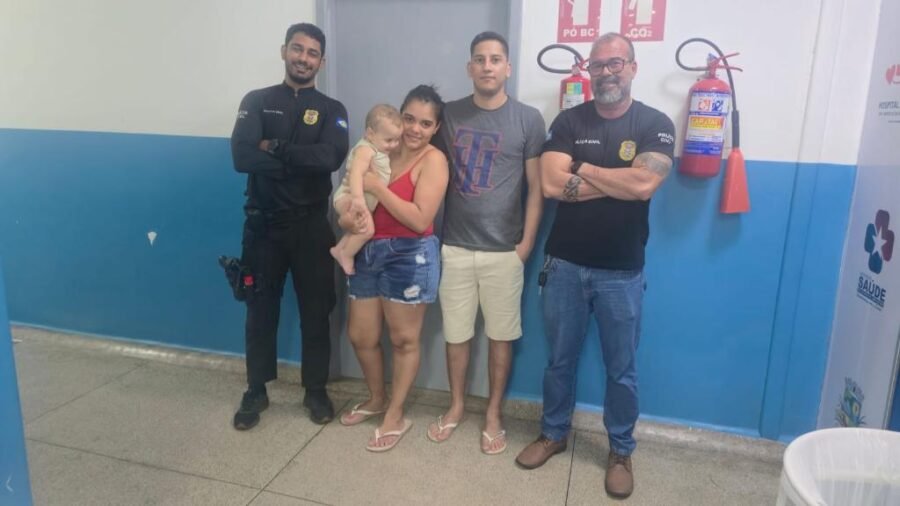 AÇÃO RÁPIDA: Polícia Civil salva bebê de 10 meses engasgado durante patrulhamento em Nova Xavantina