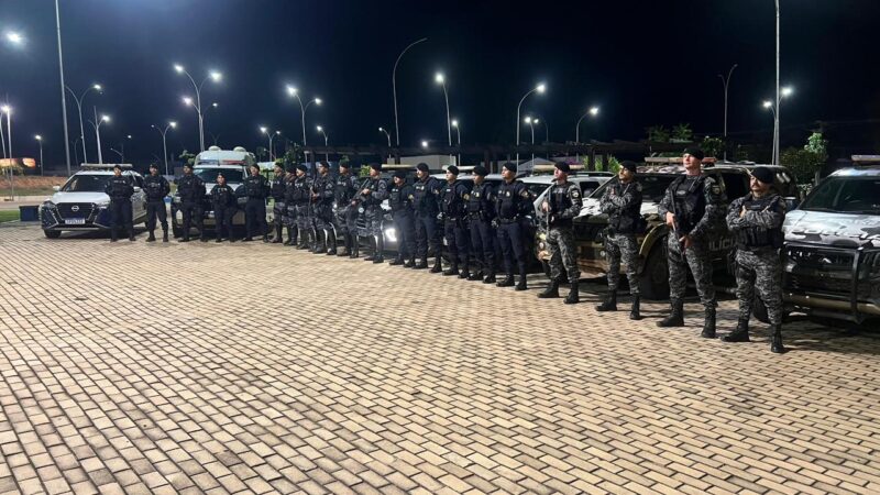 Operação de peso nas ruas: PM reforça segurança e fecha o cerco contra o crime em Peixoto de Azevedo