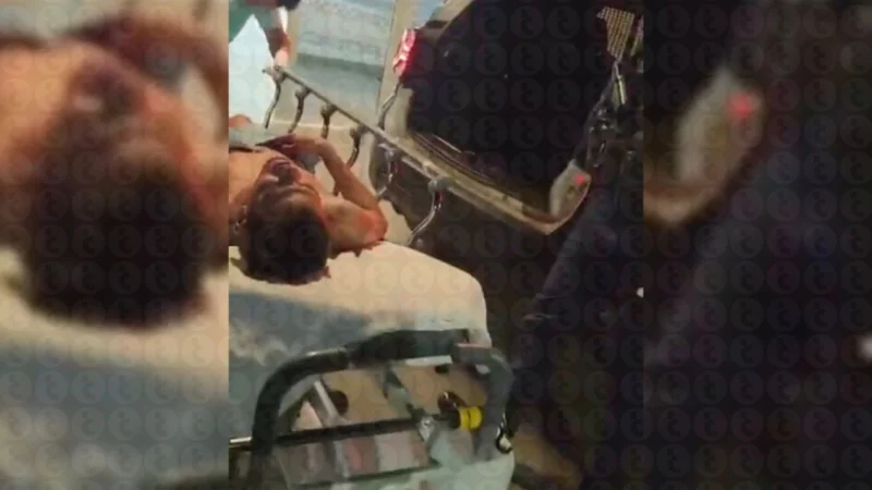 VÍDEO: “SEIS ANOS DE AMIZADE” Jovem esfaqueado desabafa ao chegar ensanguentado em hospital após briga em Lucas do Rio Verde