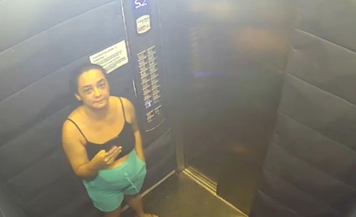 Frieza e premeditação: celular de corretora grava momento em que síndico a ataca no subsolo de condomínio