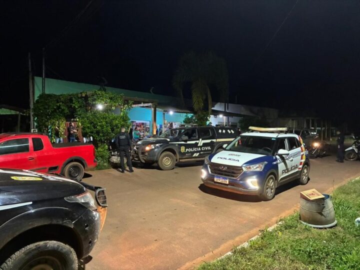 Tolerância Zero: forças de segurança deflagram operações contra facções no Norte de MT