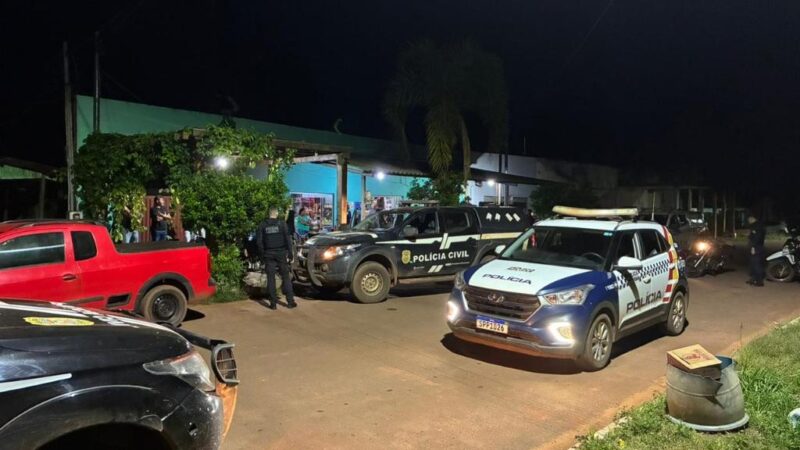Tolerância Zero: forças de segurança deflagram operações contra facções no Norte de MT
