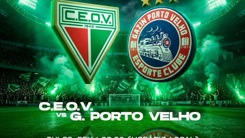 CEOV decide vaga na Copa do Brasil contra o Gazin Porto Velho no Dutrinha