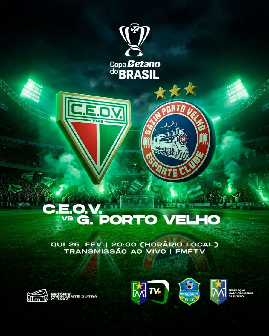 CEOV decide vaga na Copa do Brasil contra o Gazin Porto Velho no Dutrinha