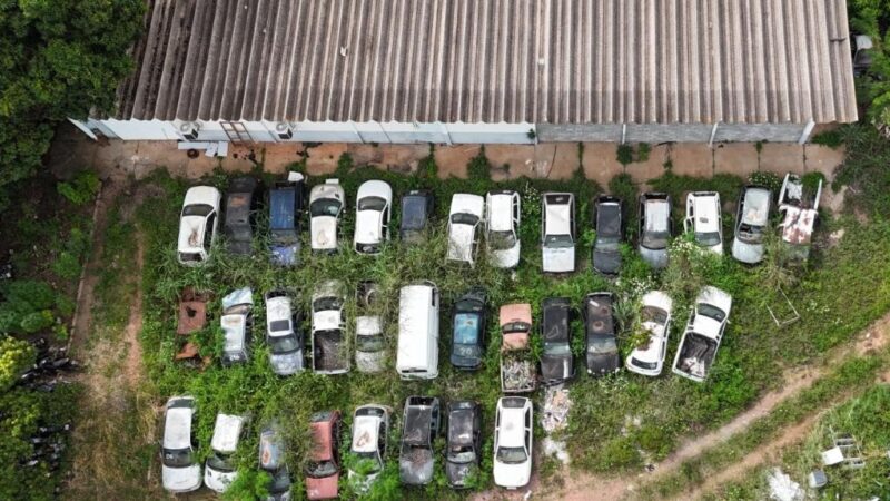 Polícia Civil de MT realiza primeiro leilão da história e vai transformar sucata em investimento para segurança pública