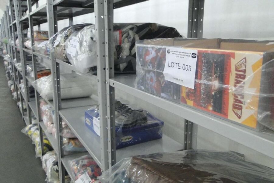 Sefaz-MT abre leilão online com 169 lotes de mercadorias apreendidas, incluindo eletrônicos e motores