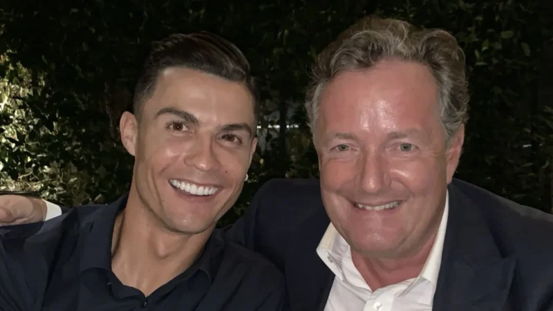Piers Morgan aborda boicote de Cristiano Ronaldo: ‘Isso é conversa fiada’