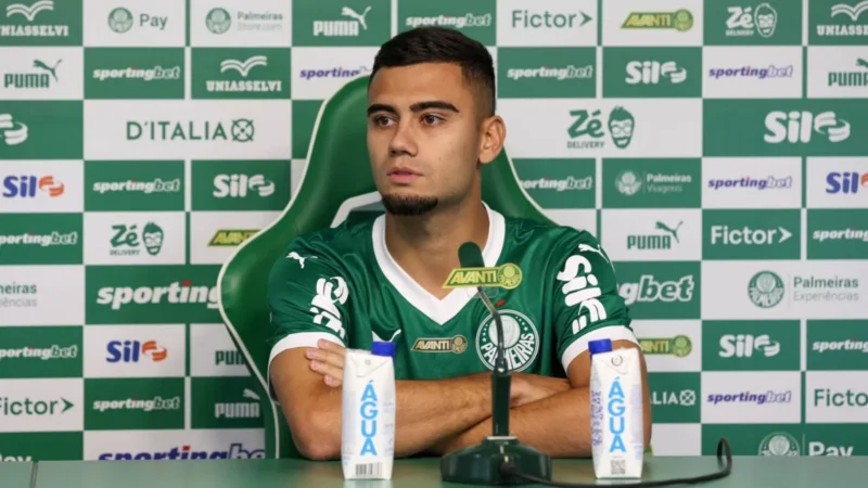 Andreas caminha para melhor ano da carreira no Palmeiras com só 10 jogos