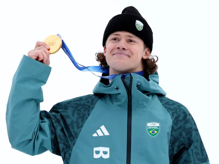 Lucas Pinheiro voa no slalom e garante ouro histórico para o Brasil