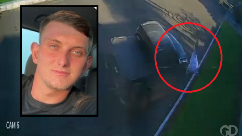 Vídeo mostra momento em que suspeito joga caminhonete contra adolescente em Itaúba