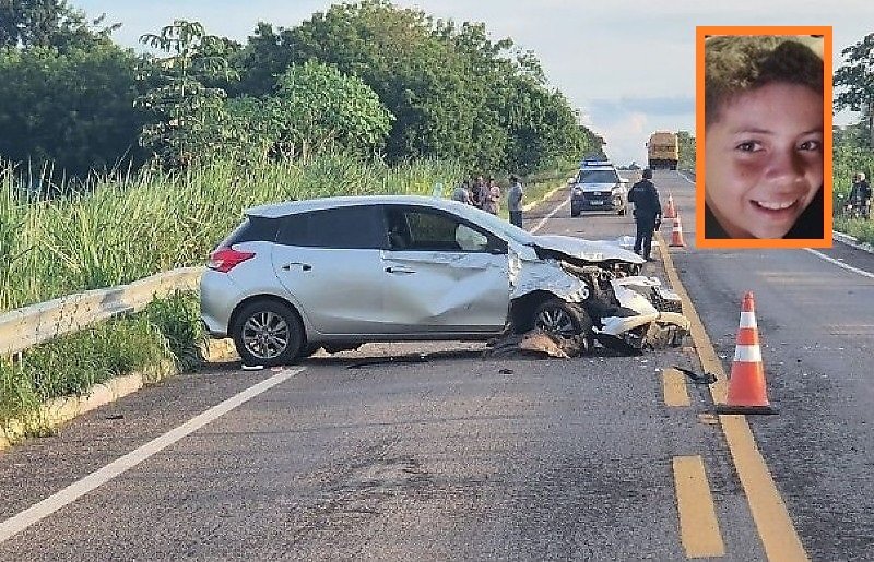 Tragédia na rodovia: criança morre e tio fica ferido após colisão