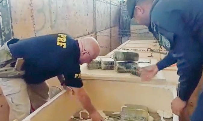 Mais de 1 tonelada de skunk é apreendida em operação conjunta em MT