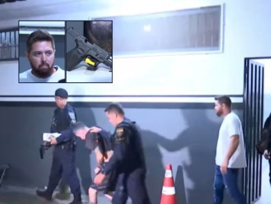 Servidor público e primo com tornozeleira são presos suspeitos de vender munições para facção