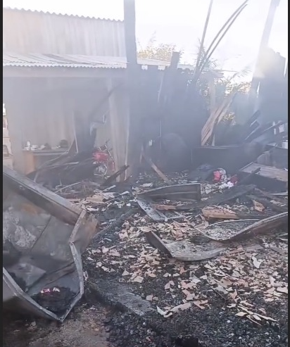 Homem é preso após incendiar casa da ex-companheira em Novo Progresso (Vídeo)