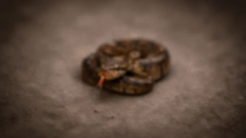 Caninana gigante mobiliza bombeiros após aparecer em prédio público em MT