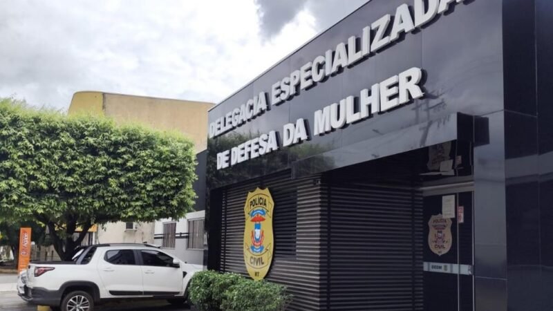 Agressor é preso na porta da delegacia enquanto vítima pedia socorro em MT