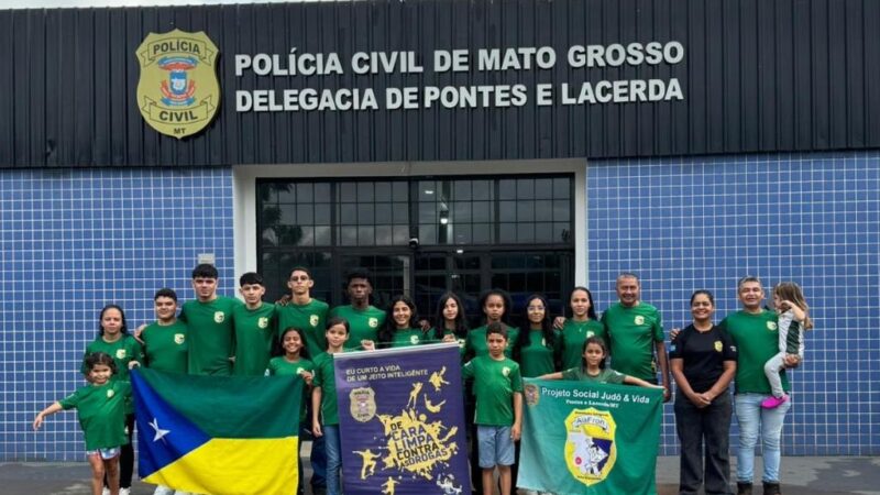 Projeto Judô e Vida leva 14 atletas à Seletiva Mato-grossense e conquista medalhas