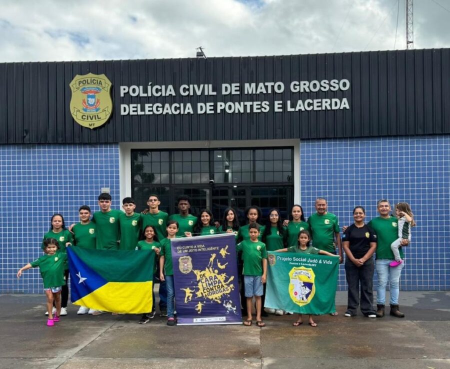 Projeto Judô e Vida leva 14 atletas à Seletiva Mato-grossense e conquista medalhas