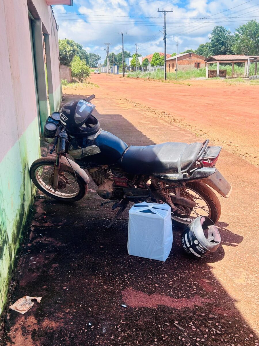 Moto furtada em 2025 é recuperada pela PM durante patrulhamento em União do Norte