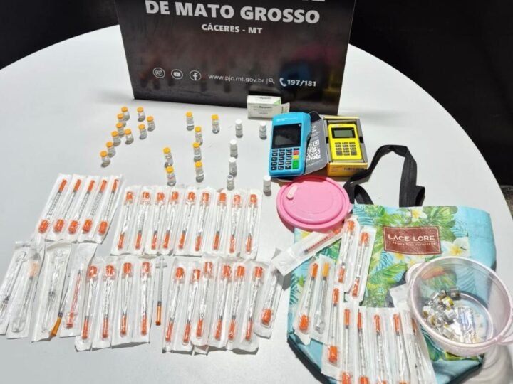 Operação “Dose Certa” apreende medicamentos emagrecedores irregulares e prende suspeito em Cáceres