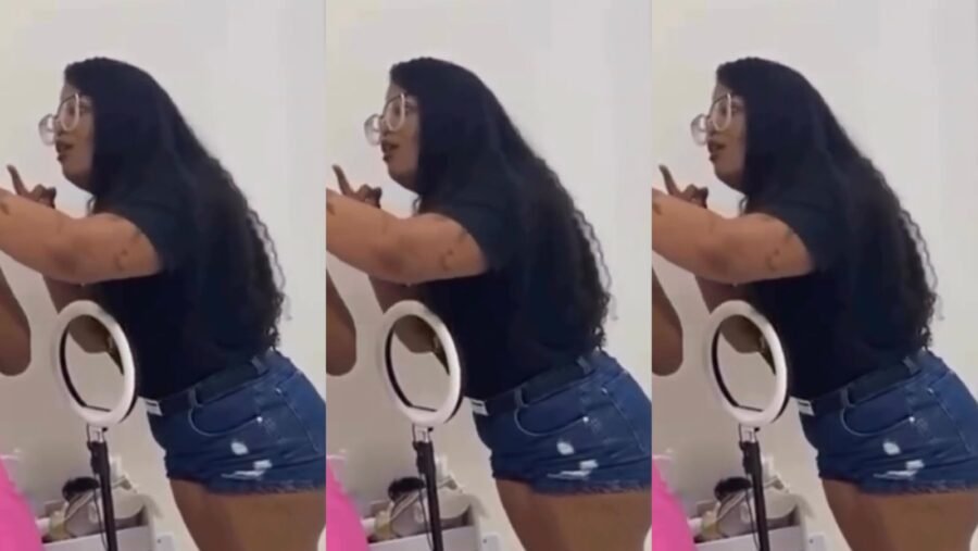 Vídeo mostra mulher agredindo jovem após suspeita de traição; caso repercute nas redes